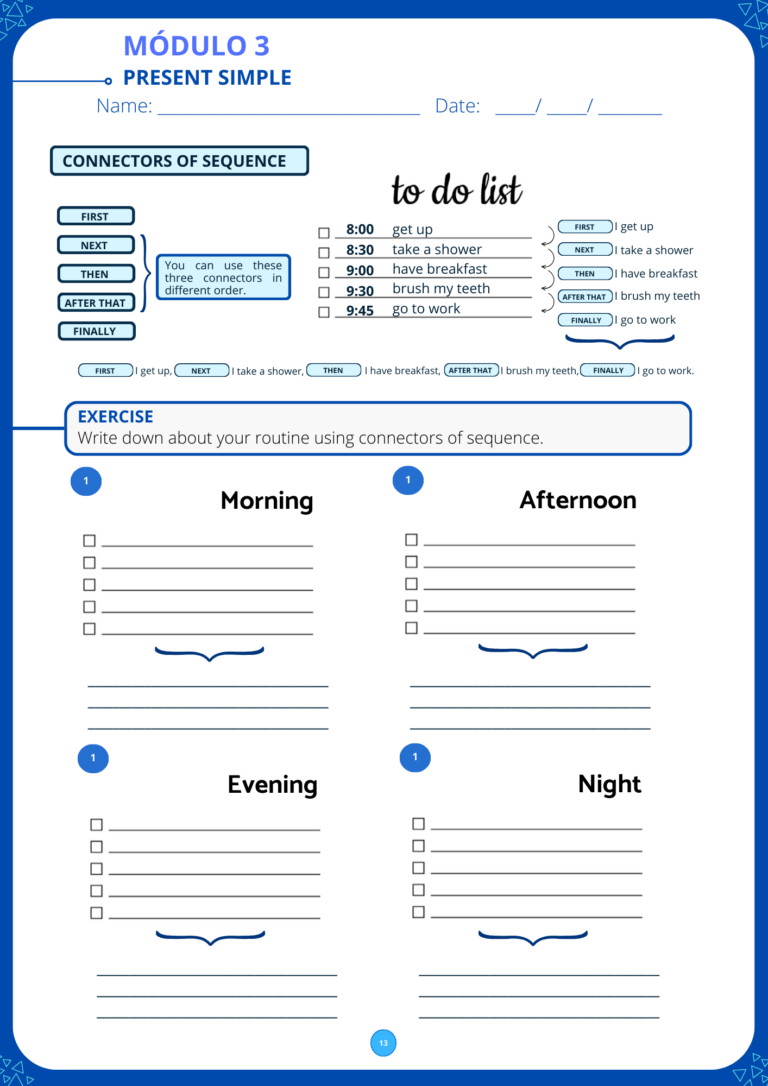 EXERCÍCIOS - PRESENT SIMPLE (1)