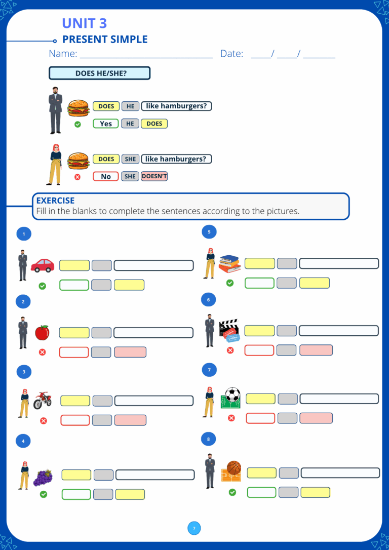 UNIT 3 - PRESENT SIMPLE