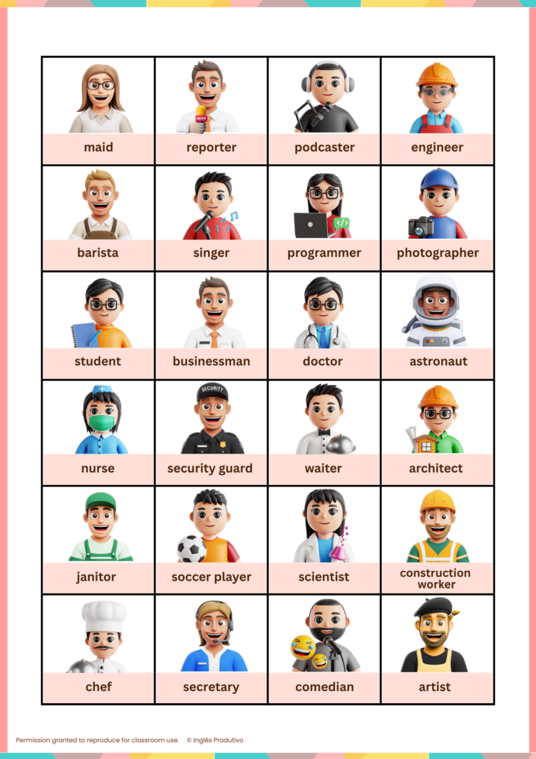 VOCAB PACK - Jobs and Work (3)
