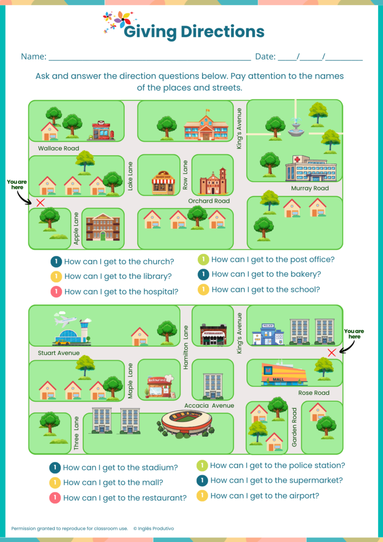 VOCAB PACK - Places Around Town (1)